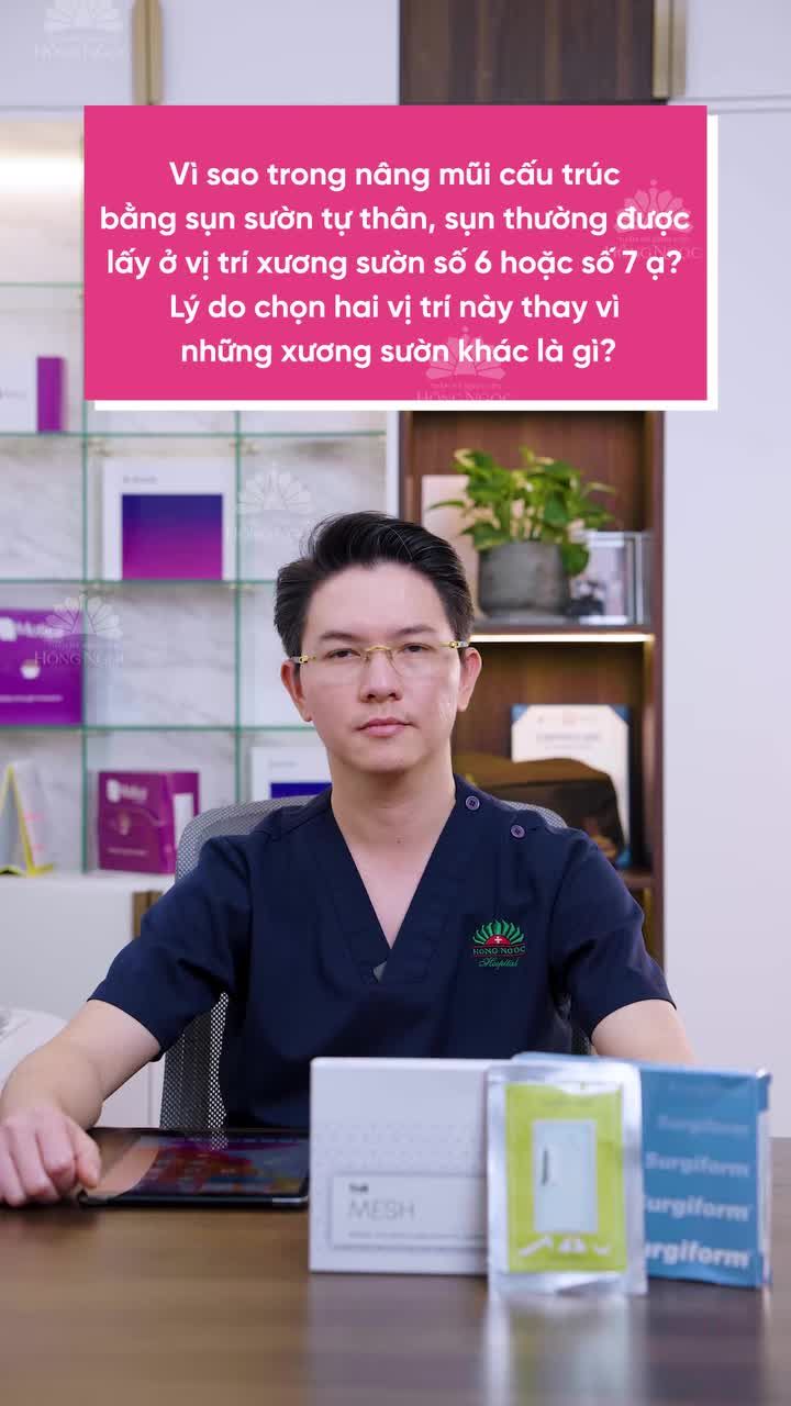 GIẢI ĐÁP TẤT TẦN TẬT VỀ NÂNG MŨI CẤU TRÚC SỤN SƯỜN TỰ THÂN