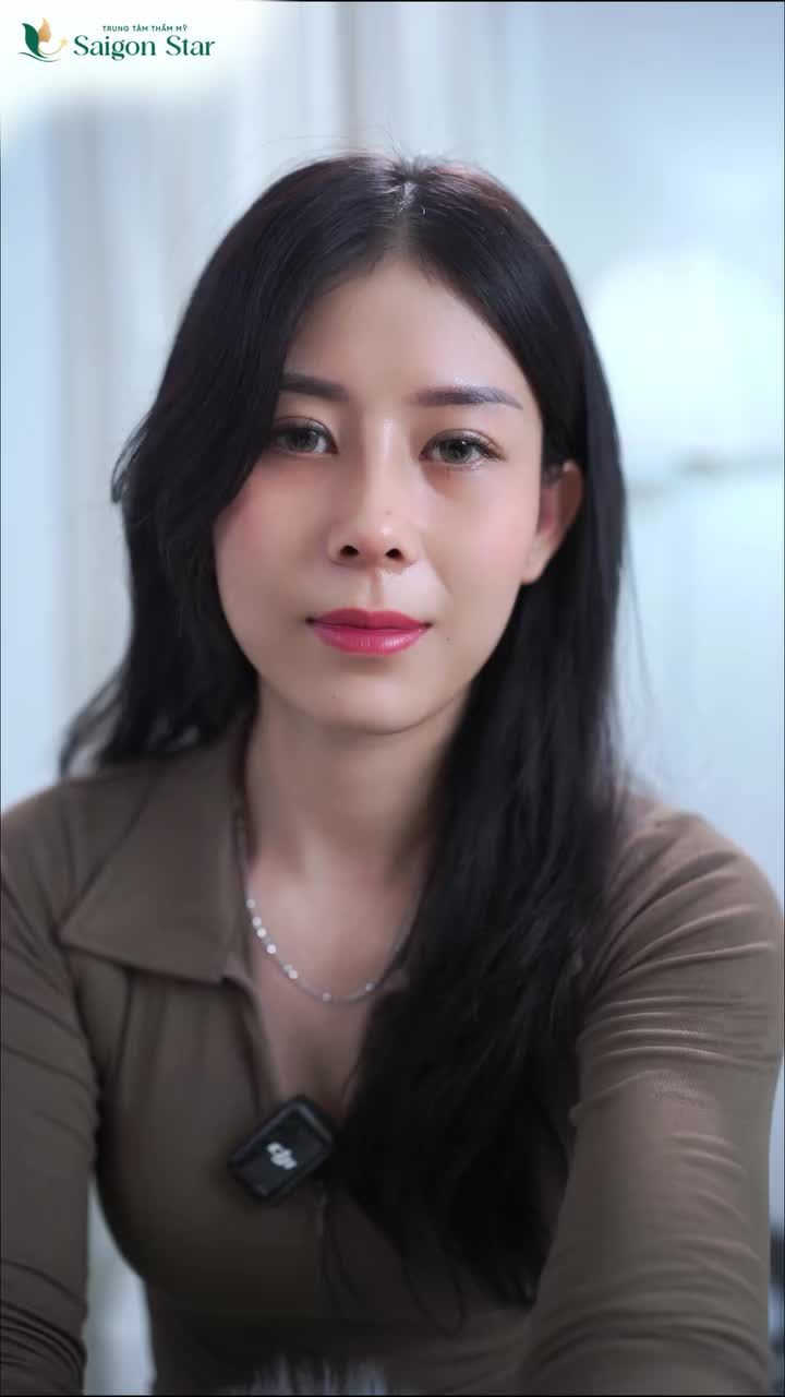 Giờ thì mọi nghi ngờ đều tan biến, chỉ còn lại một chiếc mũi hợp dáng và nụ cười rạng rỡ.