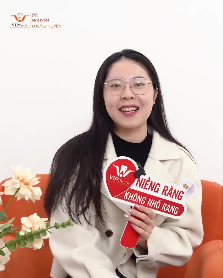 SỠ HỮU NỤ CƯỜI XINH XẮN, TỰ TIN SAU NIỀNG RĂNG TẠI VIP DENTIST!