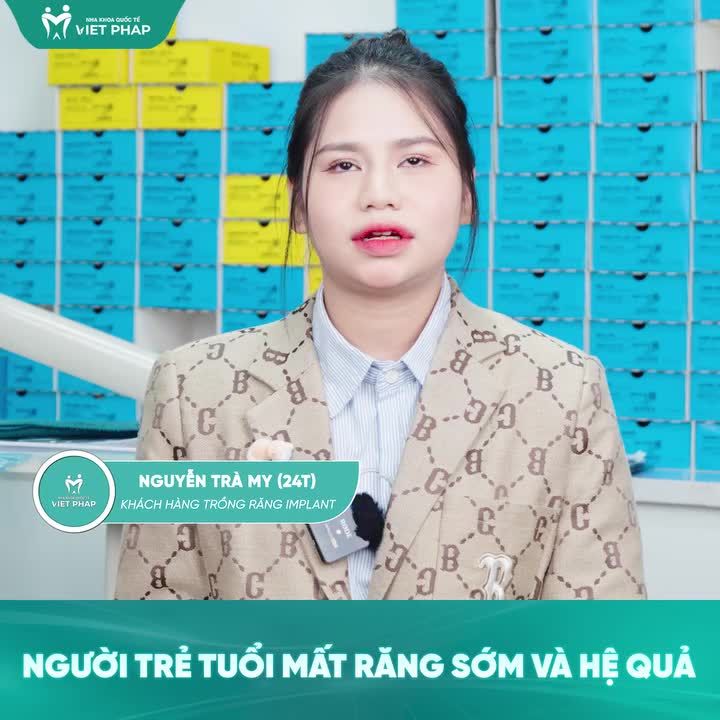 MẤT RĂNG TUỔI 24 VÀ HÀNH TRÌNH LẤY LẠI NỤ CƯỜI THANH XUÂN RẠNG RỠ
