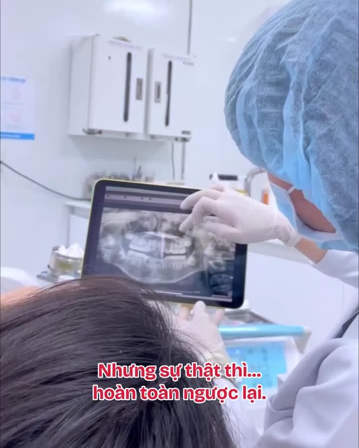 “Răng khôn mọc lệch KHÔNG đau KHÔNG nguy hiểm.”