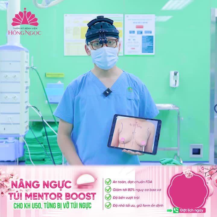 Hành trình "giải cứu vòng 1" của khách hàng U50 - Từ vỡ túi, rò silicone đến vòng 1 căng tròn tự nhiên, bền vững