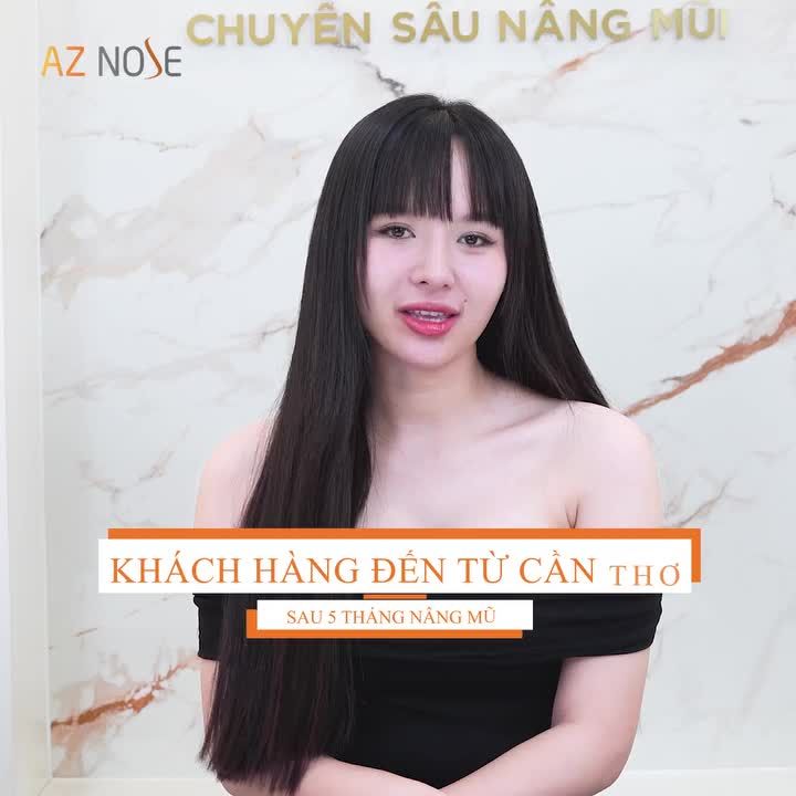 Feedback thực tế từ khách hàng ở Cần Thơ sau 5 tháng nâng mũi!!