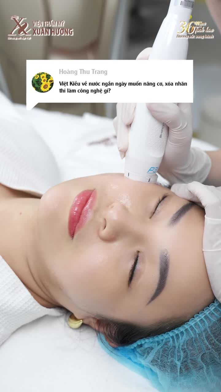 THỜI ĐIỂM VÀNG CHO KHÁCH VIỆT KIỀU VỀ NƯỚC TRẺ HÓA DA CÔNG NGHỆ CAO