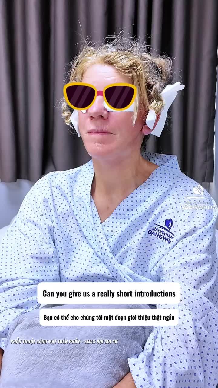 Khách hàng rạng rỡ với kết quả sau 1 ngày phẫu thuật căng da mặt toàn phần + Smas nội soi 4K