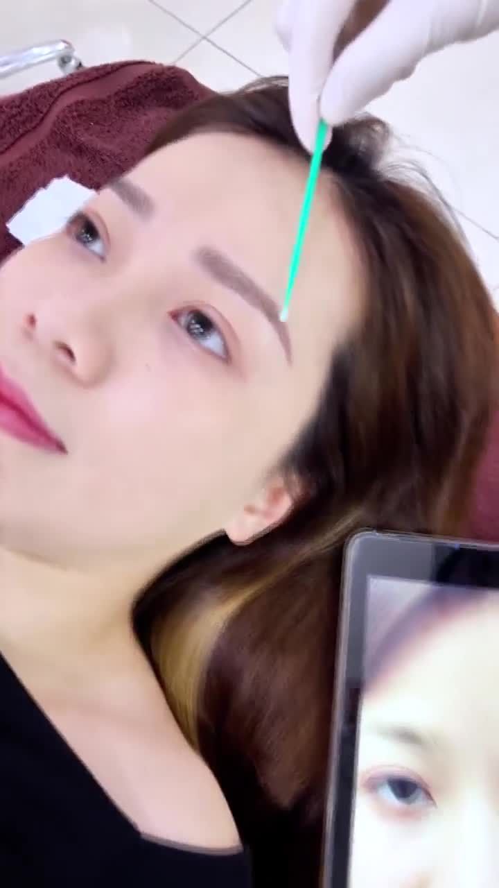 HOÀN THÀNH CA ĐIÊU KHẮC LÔNG MÀY HAIRSTROKE ĐẸP HOÀN HẢO
