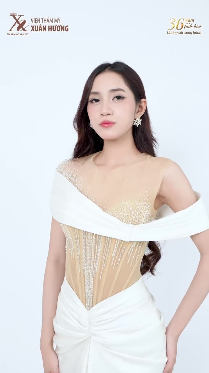 HÀNH TRÌNH CHĂM DA CỦA Á HẬU THU HIỀN TẠI VTM XUÂN HƯƠNG