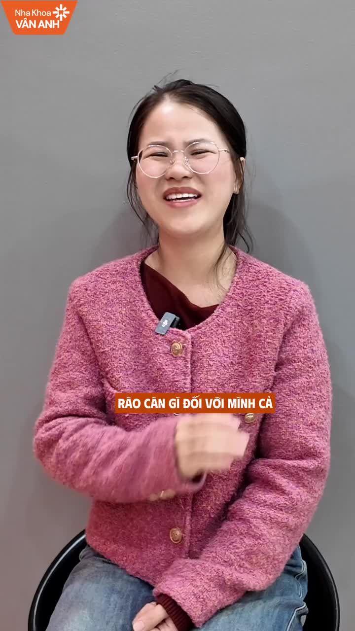 “Mình muốn thay đổi nên mình quyết định làm ngay, lúc đó Tết không còn là rào cản khiến mình ngại niềng răng”