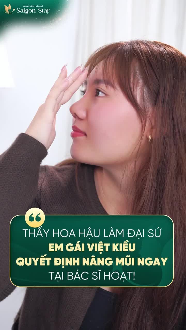 ĐI NÂNG MŨI THEO HOA HẬU YẾN NHI - ĐẠI SỨ SAIGON STAR EM GÁI VIỆT KIỀU NHẬN CÁI KẾT VƯỢT MONG ĐỢI!!!