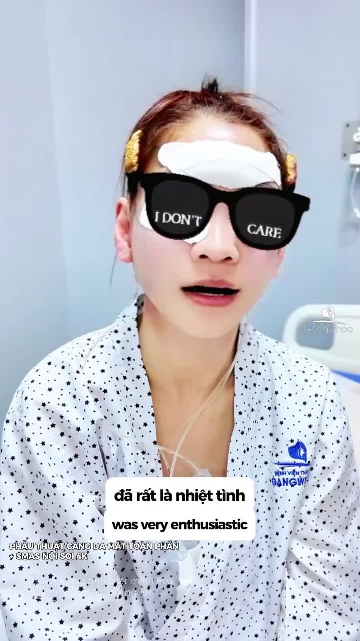 Căng da xong trẻ như gái 25 tuổi là có thật DMKT: Phẫu thuật căng da mặt toàn phần + Smas nội soi 4K