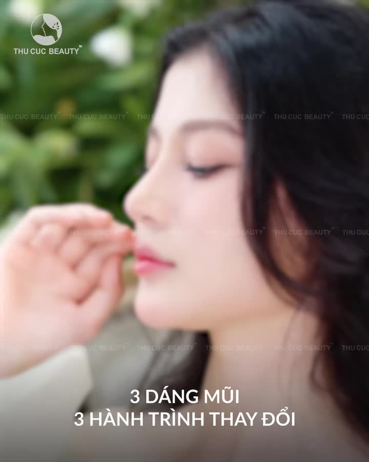 Sống mũi thấp, khó ăn hình Tất cả đều được giải quyết khi chọn Mũi TC