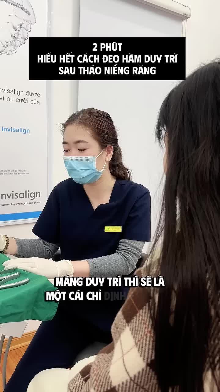 2 PHÚT HIỂU HẾT CÁCH ĐEO HÀM DUY TRÌ SAU NIỀNG?