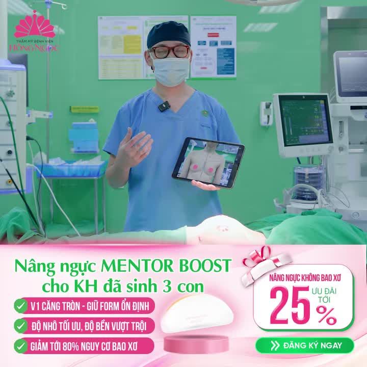 GIẢI PHÁP NÂNG NGỰC KHÔNG BAO XƠ CHO KHÁCH HÀNG 37 TUỔI ĐÃ SINH 3 CON