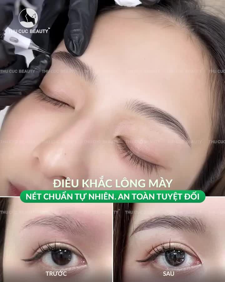 Mày TC –35% Tạm biệt lông mày thưa mỏng, kém sắc!