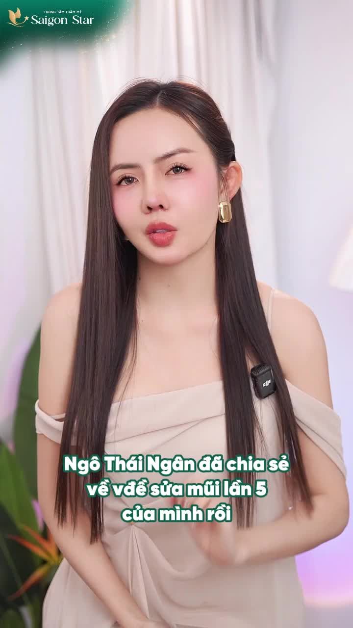 Người đẹp Ngô Thái Ngân chia sẻ sau 5 lần sửa mũi hỏng: