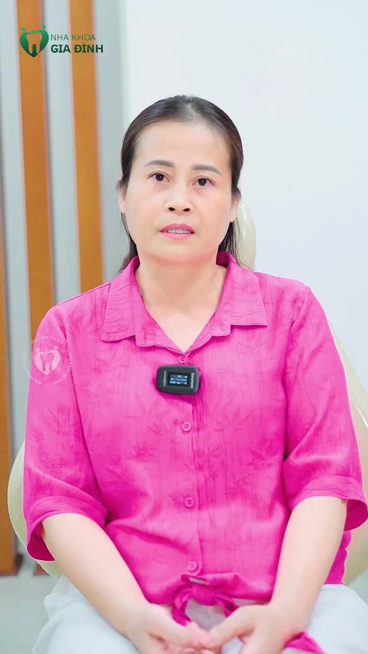 THẤY KẾT QUẢ 5 NĂM CỦA CHỒNG, CHỊ HỆ VƯỢNG YÊN TÂM LỰA CHỌN NHA KHOA GIA ĐÌNH