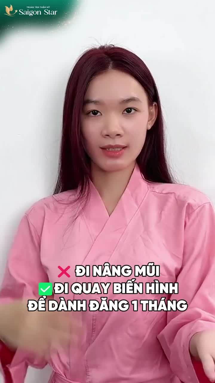 THAY DÁNG MŨI - LÊN HÌNH GÓC NÀO CŨNG XINH