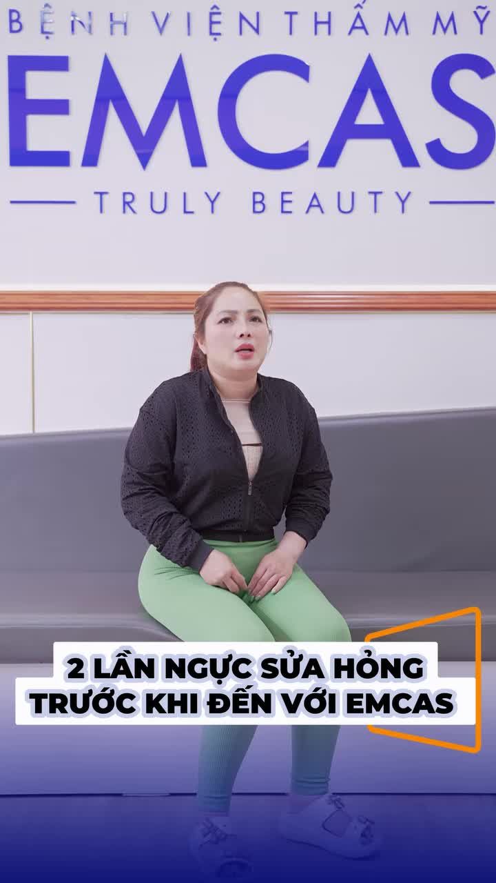 VIỆT KIỀU ÚC ĐẾN EMCAS SỬA LẠI NGỰC SAU 2 LẦN LÀM Ở NƠI KHÁC