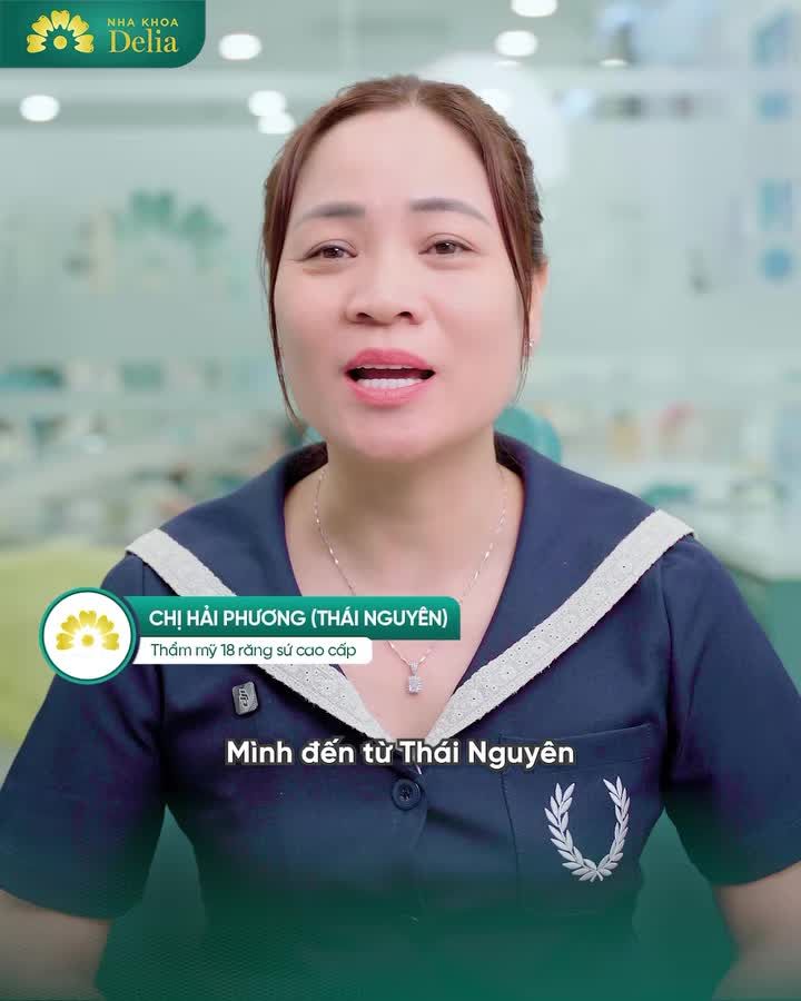 Cô giáo ở Thái Nguyên làm răng sứ chọn Delia