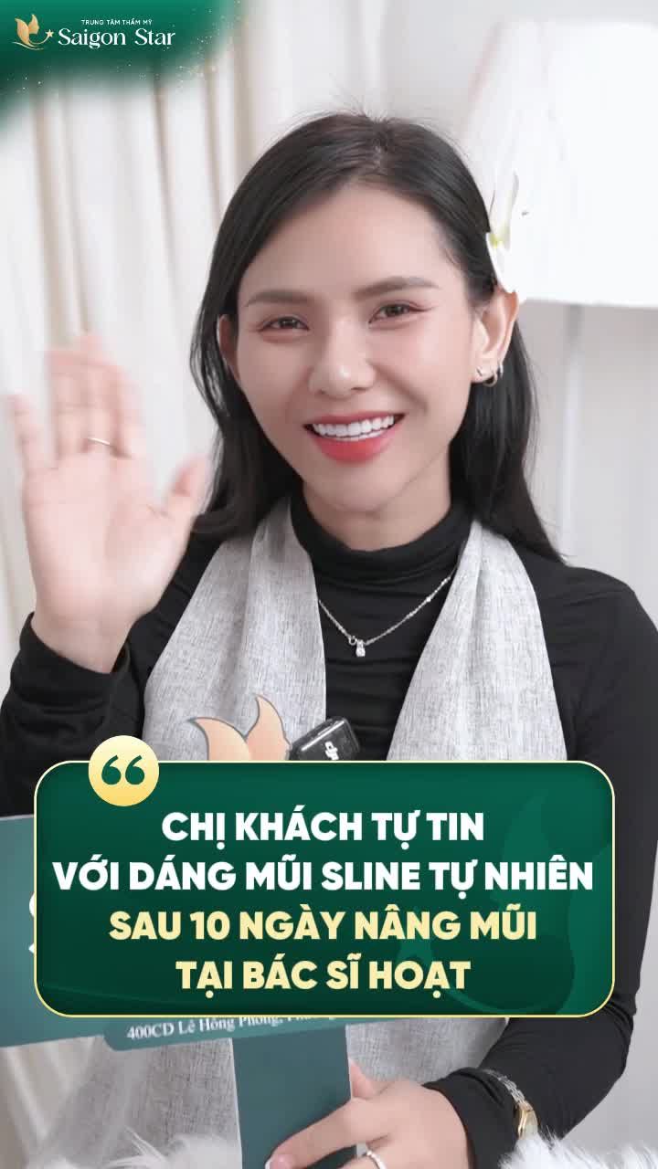 KHOE MŨI ĐẸP SAU 10 NGÀY - SẴN SÀNG ĐÓN CHÀO NĂM MỚI