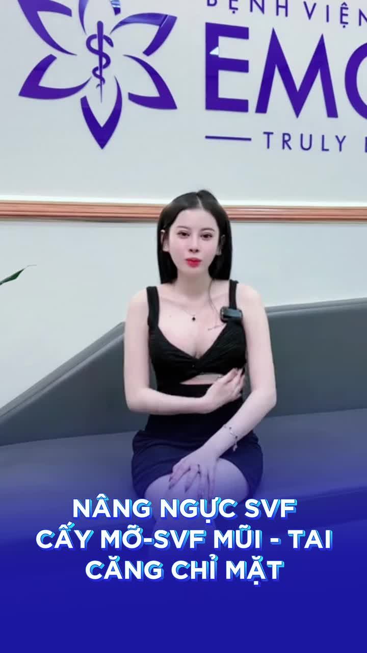 Từ nước ngoài trở về Việt Nam, khách hàng đã tin chọn EMCAS để thực hiện Nâng ngực SVF, đồng thời kết hợp Căng chỉ mặt và Cấy mỡ-SVF tai và mũi.