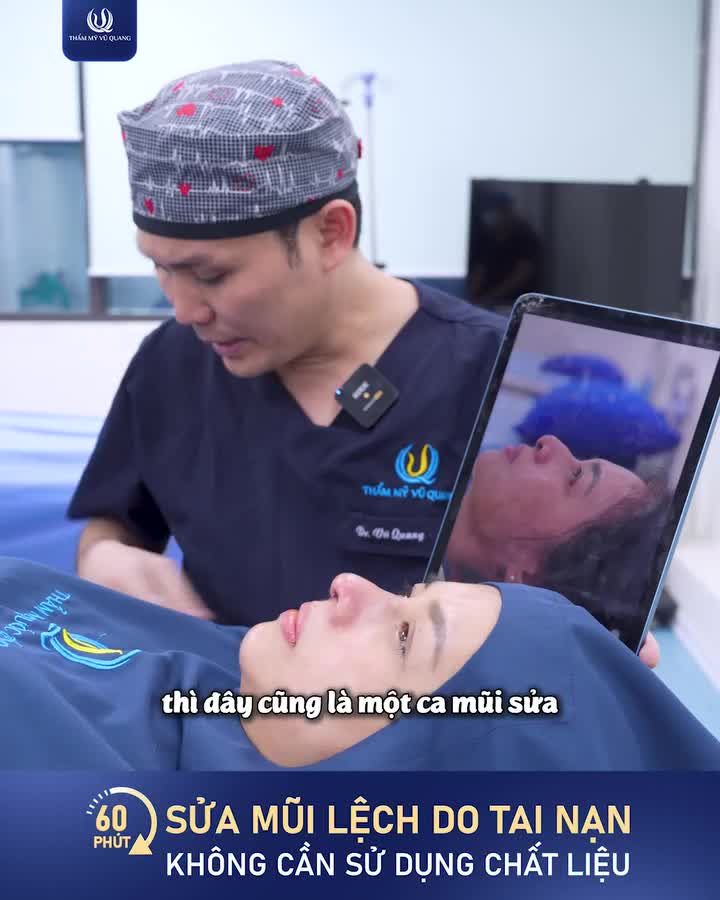 TẠM BIỆT MŨI GỒ, LỆCH VÁCH NGĂN CHỈ SAU 60 PHÚT
