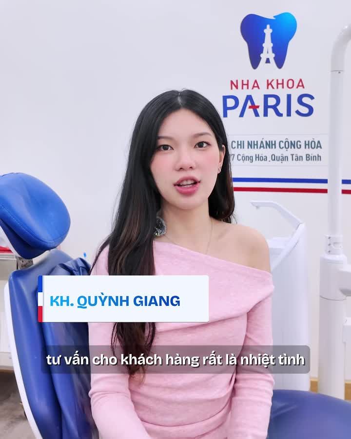 ĐỒNG NIỀNG NÓI GÌ VỀ BÁC SĨ TẠI NHA KHOA PARIS?