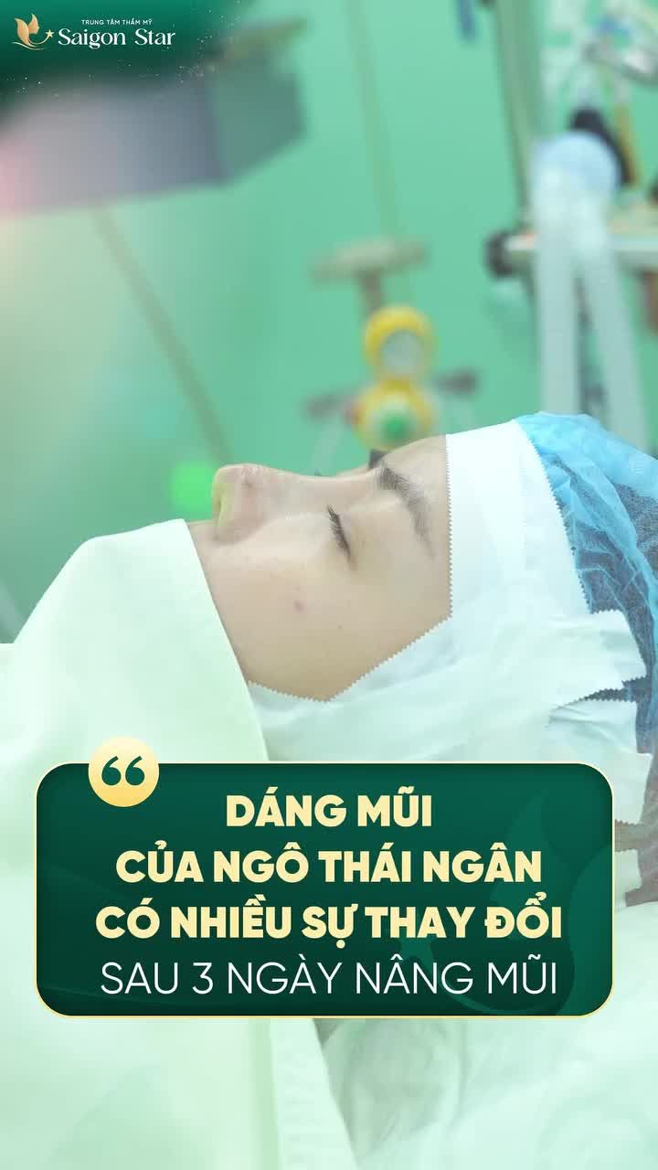 CÙNG BÁC SĨ HOẠT TÁI KHÁM SAU 3 NGÀY SỬA LẠI MŨI HỎNG CHO NGÔ THÁI NGÂN - TOP 20 MISS GRAND VIETNAM 2025