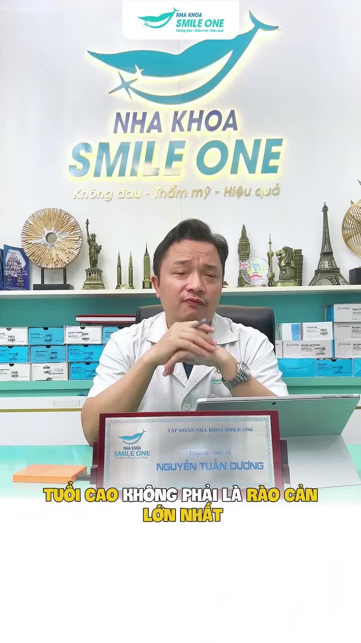 Vì sao người trên 60 tuổi vẫn nên trồng Implant càng sớm càng tốt?