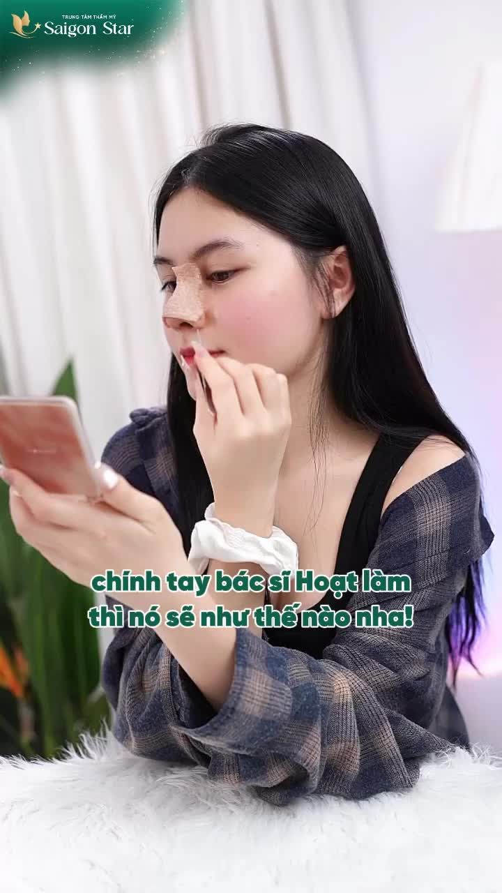 CHECK XEM DÁNG MŨI DO ĐÍCH THÂN BÁC SĨ HOẠT LÀM SAU 10 NGÀY NÓ SẼ RA SAO NHÉ!!!