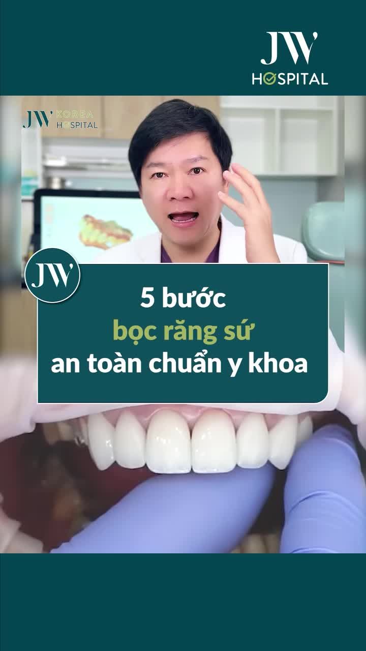 BÁC SĨ TÚ DUNG CÔNG KHAI 5 BƯỚC BỌC RĂNG SỨ AN TOÀN CHUẨN Y KHOA, KIẾN TẠO 10.000 NỤ CƯỜI TỰ TIN