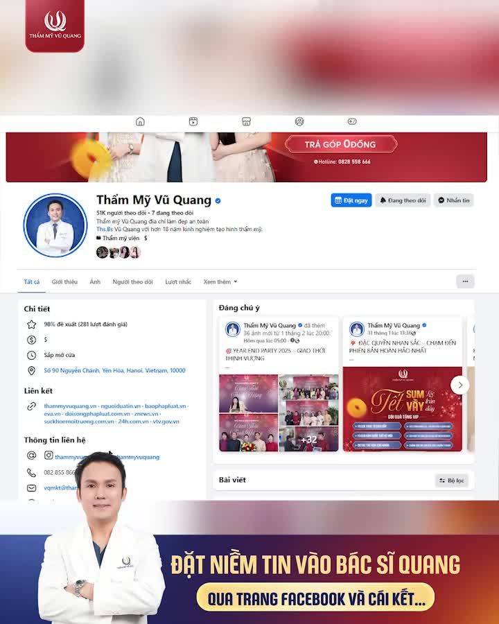 ĐẶT NIỀM TIN VÀO BÁC SĨ VŨ QUANG VÀ CÁI KẾT….