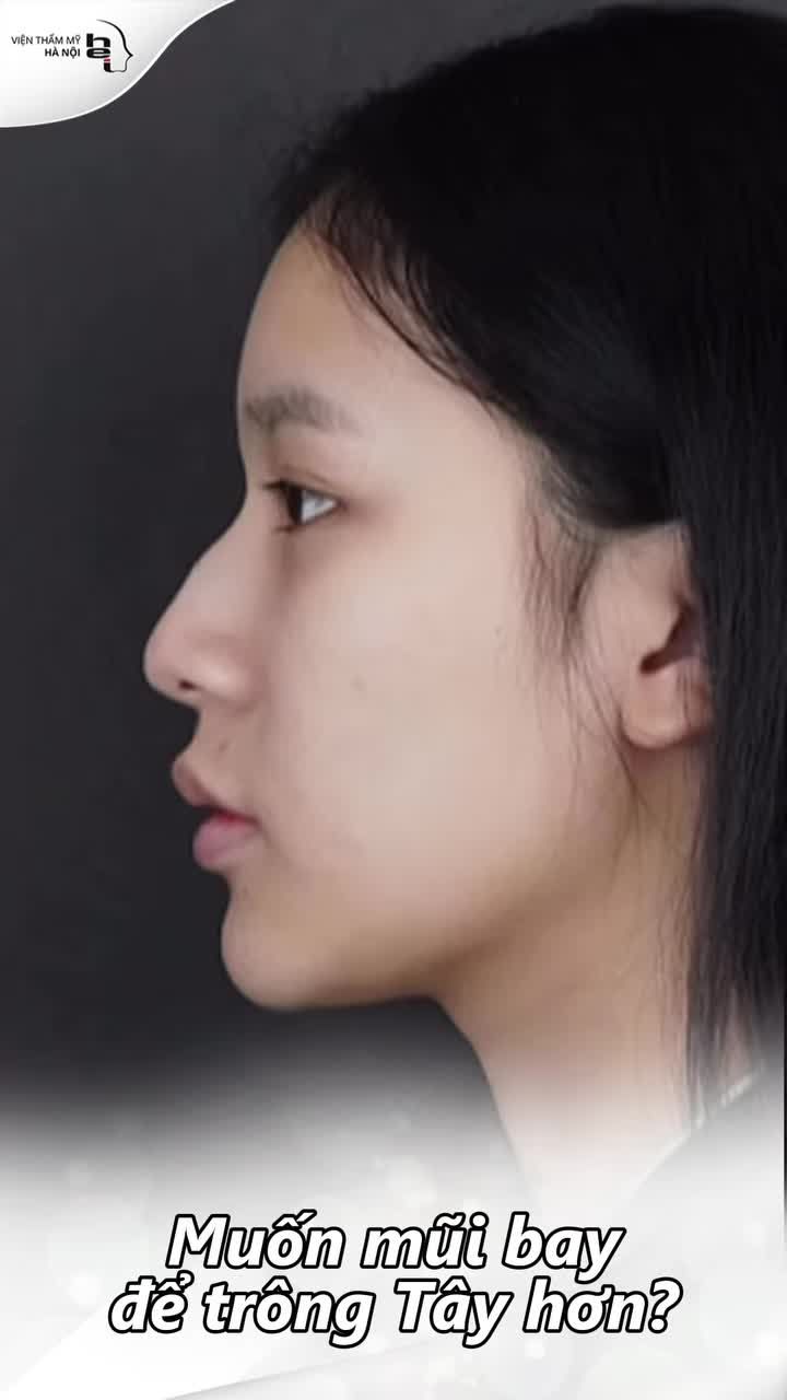 XEM MÀ NỔI DA GÀ! Từ dáng mũi cũ mũi bay nét sang như Tây chỉ sau Bella Silk 5S