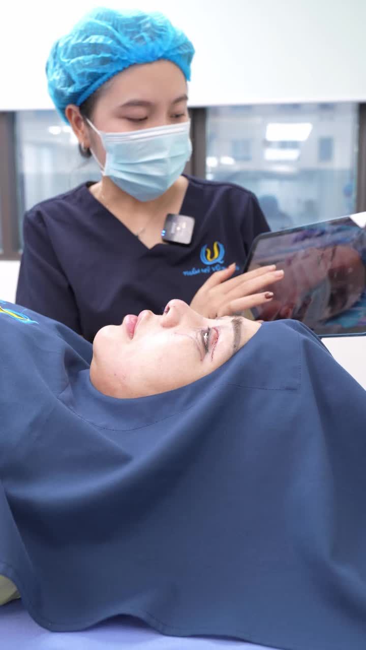 Dạo này đông khách Hải Phòng quá.. lại chốt combo mũi + mí cho chị gái với kết quả siêu ưng.