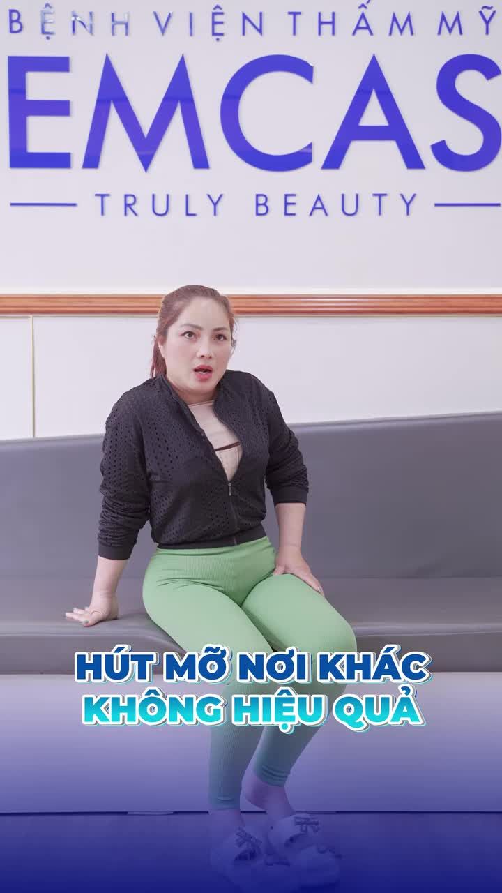2 năm trước hút mỡ đùi nơi khác nhưng không hiệu quả.