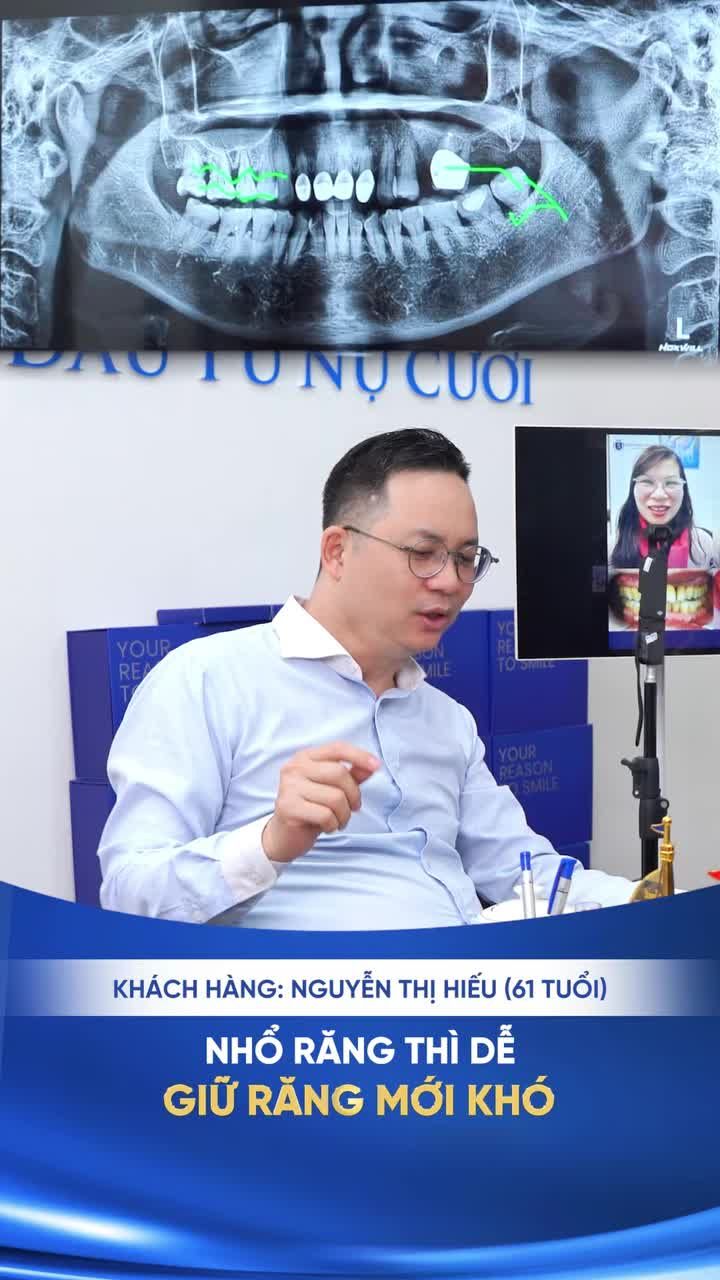 BÁC SĨ SINH RA LÀ ĐỂ GIỮ RĂNG, KHÔNG PHẢI ĐỂ NHỔ RĂNG!