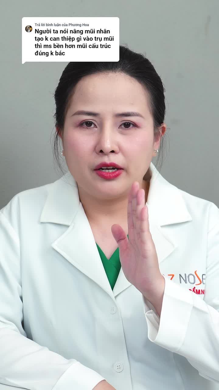 Hiểu về trụ mũi người châu Á - để nâng mũi cấu trúc không chỉ là trào lưu