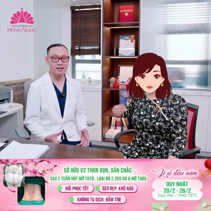 SỞ HỮU VÒNG 2 THON GỌN, SĂN CHẮC CHỈ SAU 2 TUẦN HÚT MỠ THTB CHUYỂN RỐN, LOẠI BỎ 2,2KG DA & MỠ THỪA