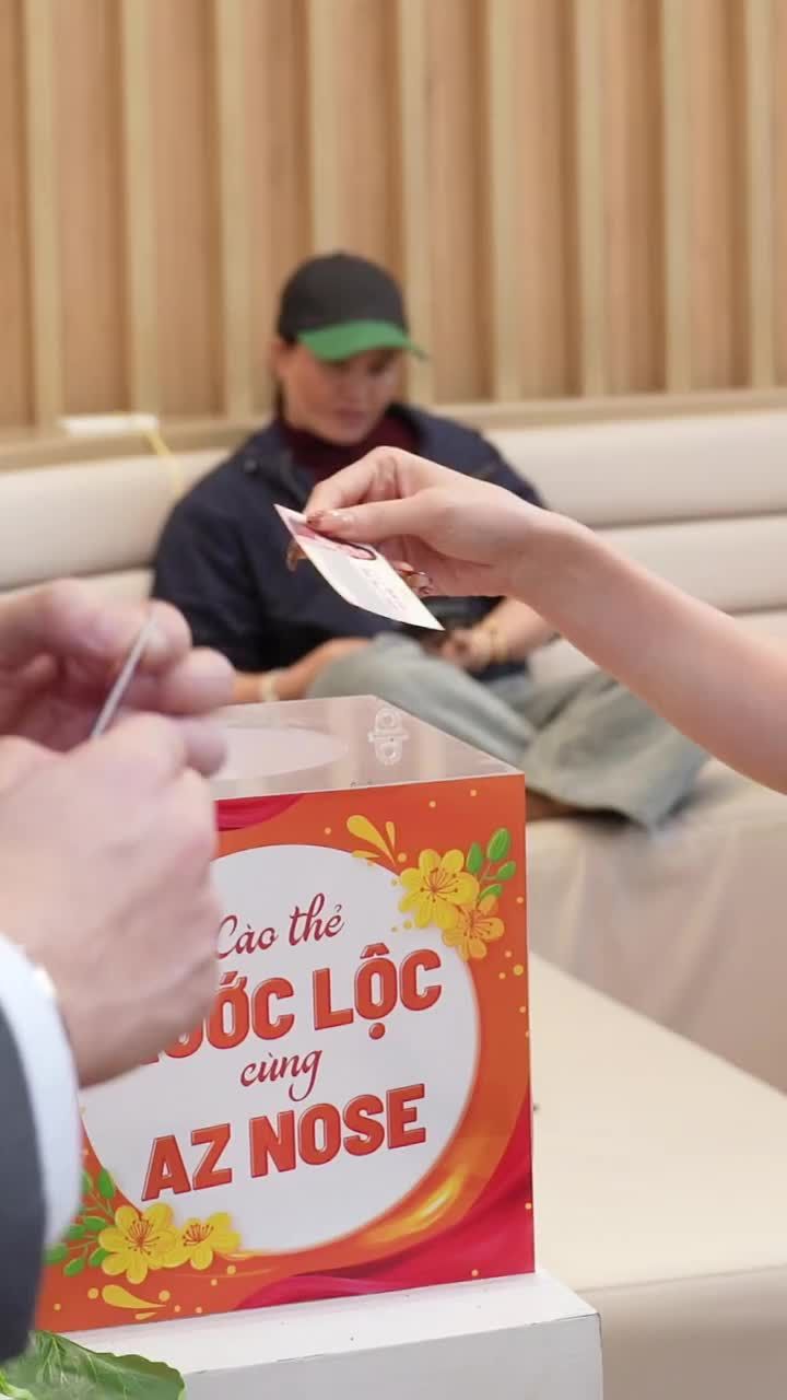 Cùng TyniDoan tham gia chương trình "Cào thẻ rước lộc - Mũi đẹp đón xuân" tại AZ NOSE nhé!