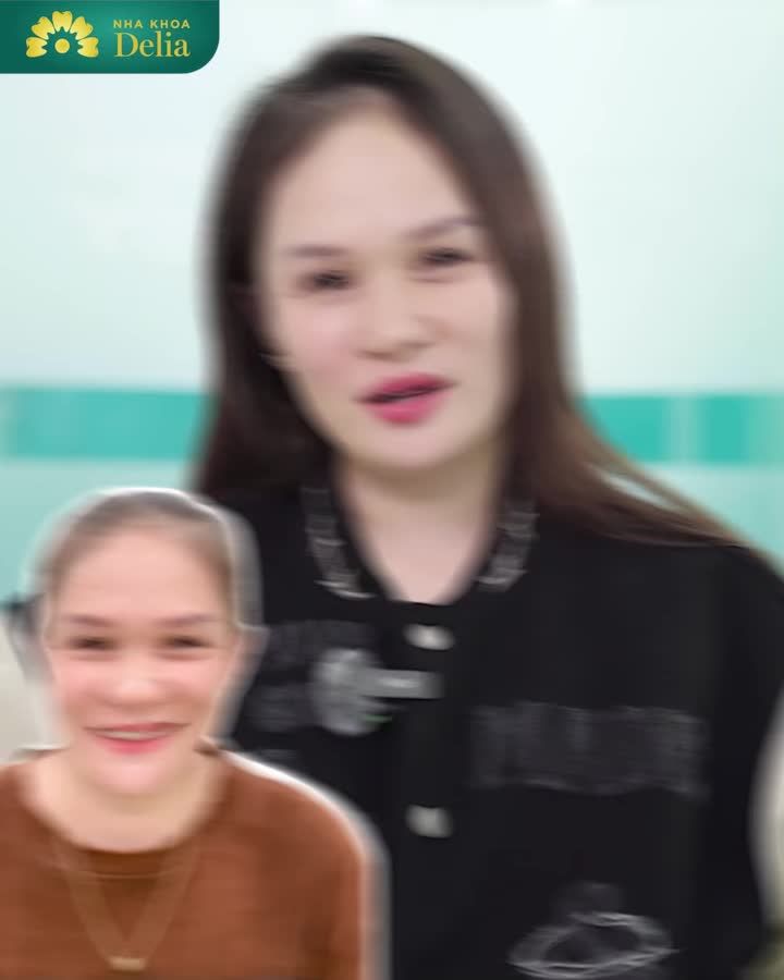 "Nếu được chọn lại, ngay từ đầu chị sẽ chọn làm răng sứ tại Delia"