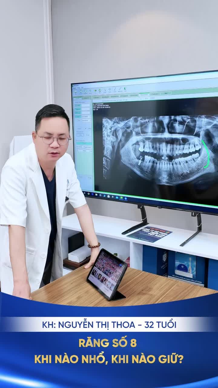 Trường hợp nào bắt buộc phải nhổ răng số 8?  Khi nào có thể trì hoãn, theo dõi?  Bác sĩ Hòa sẽ phân tích ngay sau đây!
