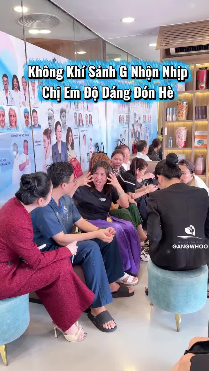 Theo chân bác sĩ thăm khám hậu phẫu căng da bụng của chị khách sau 1 ngày nhé!