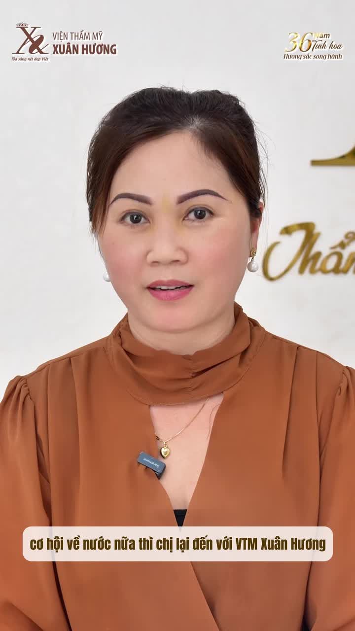 TRẺ HÓA NHAN SẮC CHỈ TRONG 5 NGÀY CÙNG KHÁCH HÀNG VIỆT KIỀU SÍP