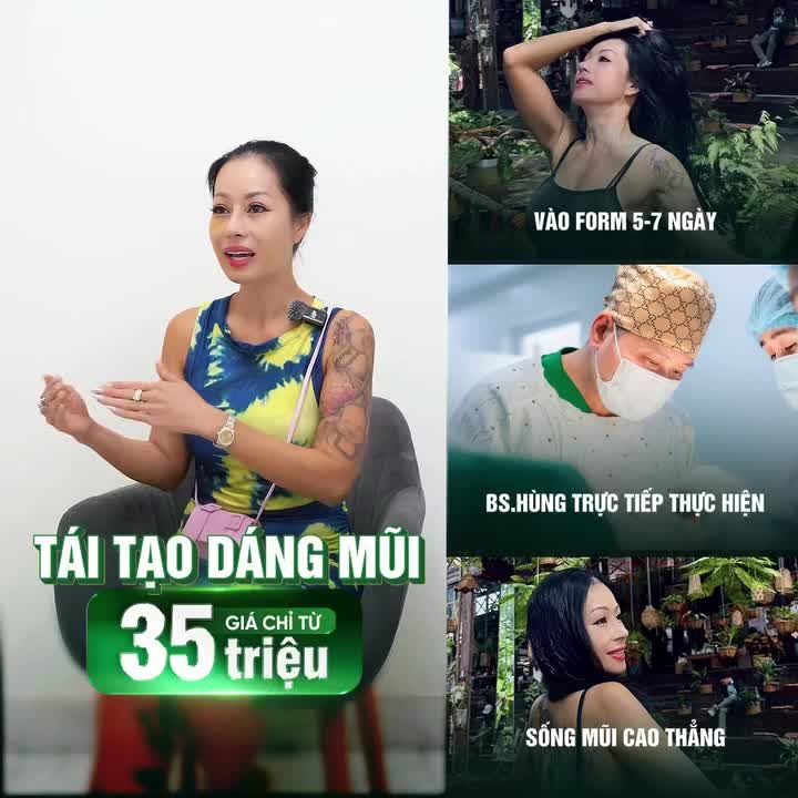 Mỗi lần đều quay về Bệnh Viện PTTM Ngô Mộng Hùng để làm đẹp!