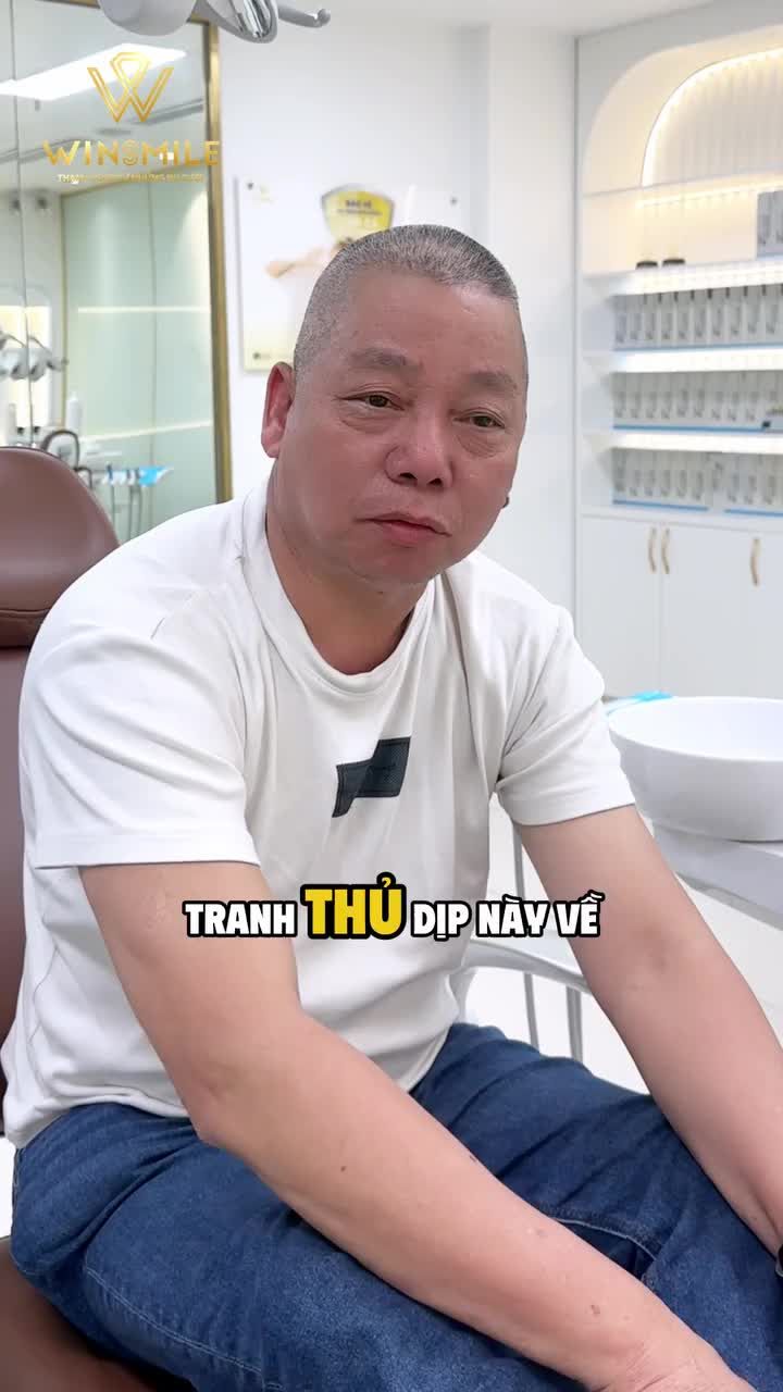 Trong chuyến về nước lần này, chú Hồ Kim Trang (Việt kiều Séc) và vợ đều đồng lòng gửi gắm niềm tin tại Win Smile.