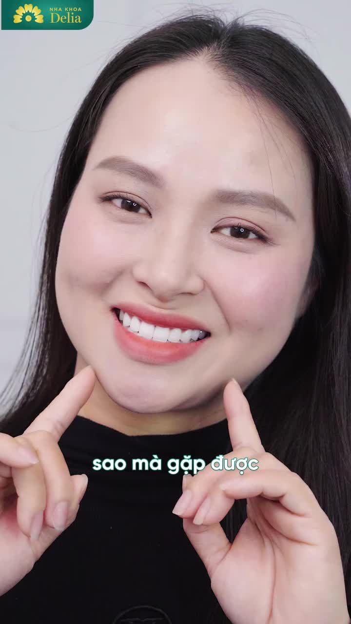 Chỉ 2 buổi đến Delia làm bộ 17 răng sứ Emax sở hữu nụ cười tự tin, rạng rỡ