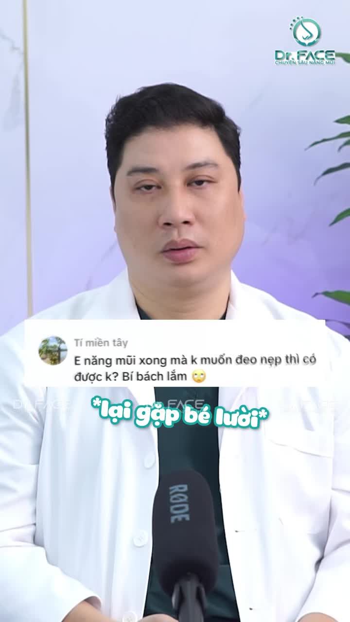 Sau nâng mũi, chiếc nẹp nhỏ này quan trọng hơn bạn nghĩ.