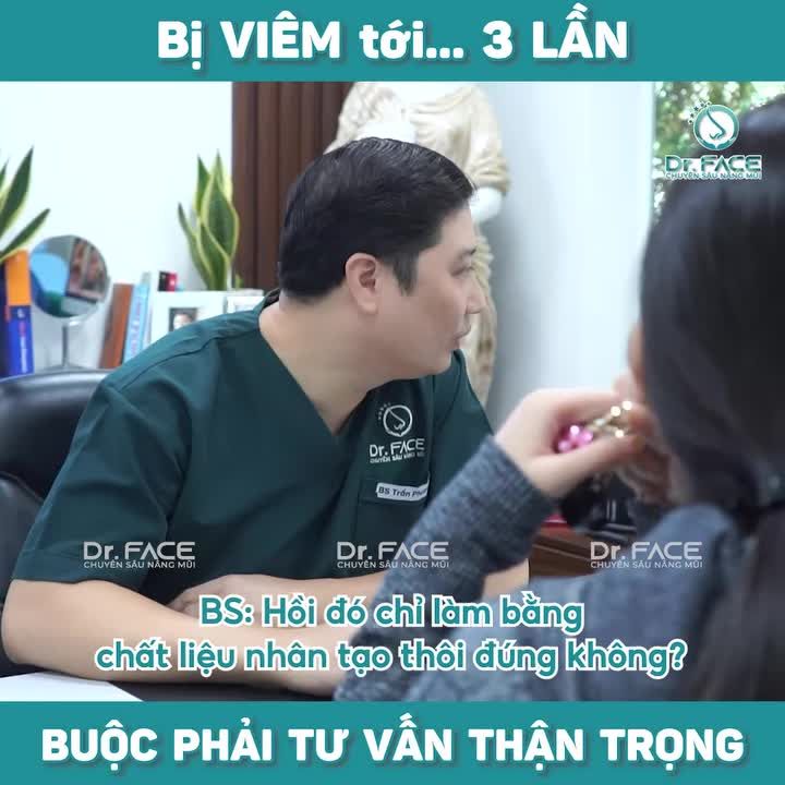 Ca mũi viêm 3 lần – Bác sĩ phải tư vấn rất thận trọng