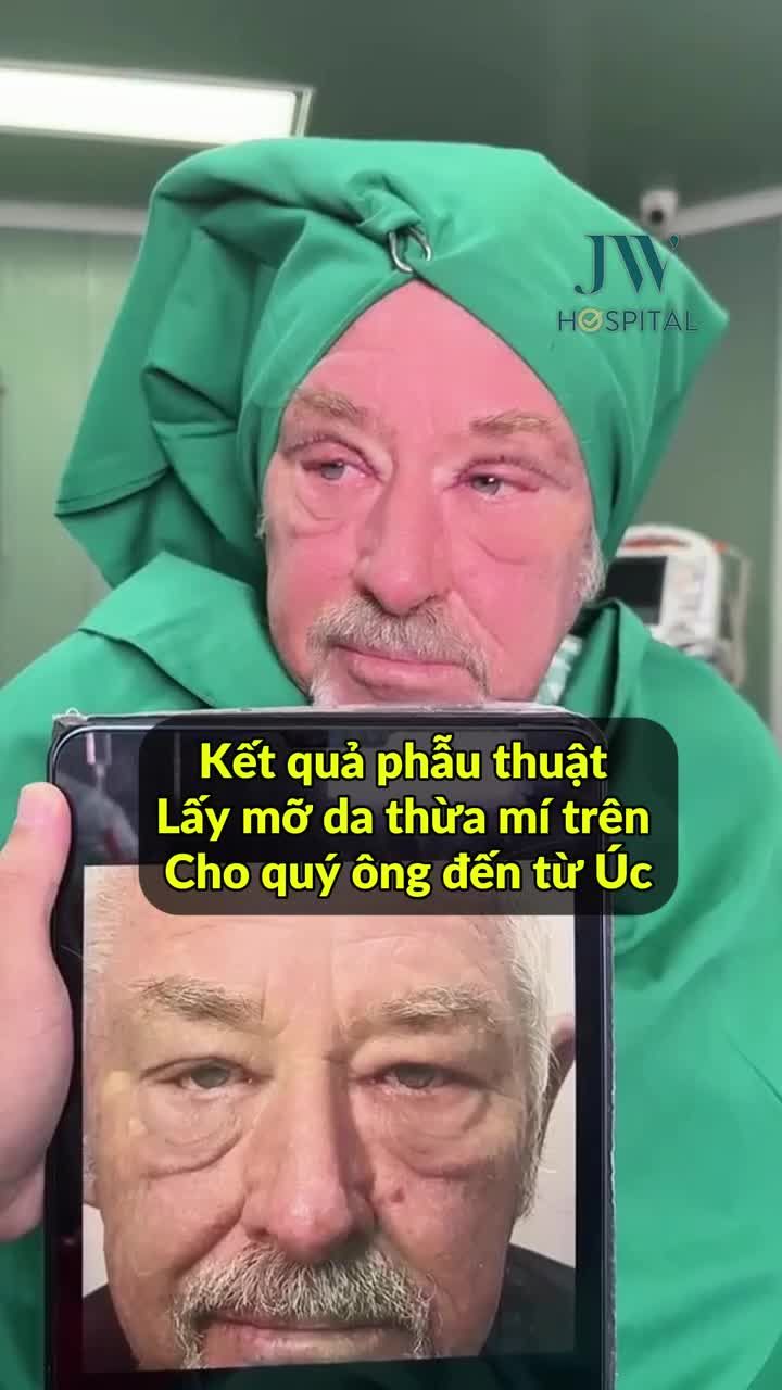 CHẤN ĐỘNG! Quý ông nước Úc vượt 6000km đến Bệnh viện JW để CẮT MẮT tìm lại thanh xuân