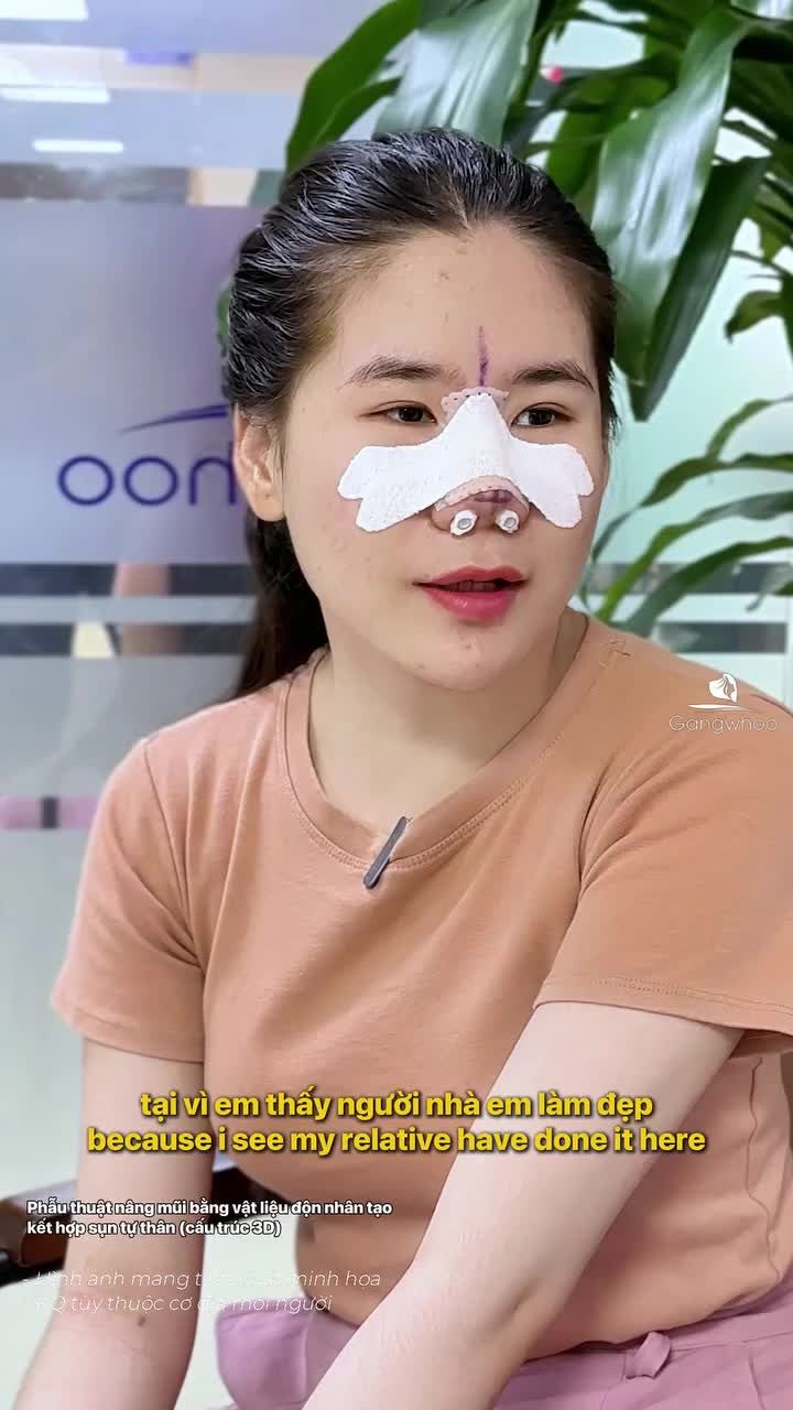 Điều gì khiến khách hàng tin tưởng lựa chọn BVTM Gangwhoo nâng mũi?